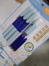 晨光(M&G)文具優(yōu)握熱可擦晶藍(lán)正姿鋼筆套裝（鋼筆*3+潤筆器+3.4口徑墨囊*3）開學(xué)寫字HAFP2152藍(lán)桿 曬單實拍圖