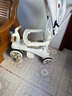 ANGI BABY兒童三輪車兒童腳踏車寶寶三輪車帶剎車手推車輕便遛娃神器 【旗艦款】 卡其棕 六一兒童節(jié)禮物兒童三輪車手推車 曬單實(shí)拍圖