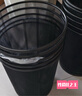 本迪金屬網(wǎng)狀垃圾桶15L三個(gè)裝無(wú)蓋大號辦公室垃圾桶客廳鐵絲網(wǎng)狀紙簍 曬單實(shí)拍圖