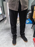 JASONWOOD高端品牌男裝男士休閑褲2025春秋彈力直筒寬松松緊腰運(yùn)動(dòng)長褲子 高檔黑色【春秋款 四面彈力】 XL 【推薦體重】130-150斤 曬單實(shí)拍圖