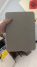 奧思妙適用ipad保護殼2025新款11代10/9保護套ipadair7/6/5平板pro帶筆槽4蘋(píng)果防彎6摔10.2寸8輕薄3十y折 面蓋可吸附【Y+3折-灰色】送鋼化膜 2025款ipad第11代 曬單實(shí)拍圖