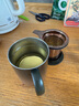膳魔師（THERMOS）保溫杯400ml帶茶濾男女泡茶咖啡杯七夕教師節(jié)禮物TEMC-400日暮金 曬單實拍圖