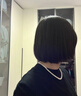 假發(fā)女短發(fā)自然全頭套真發(fā)假發(fā)全真人發(fā)絲偏分高端透氣整頂假發(fā)套 U型偏分-全真發(fā) 自然黑 短發(fā) 30cm 曬單實(shí)拍圖