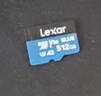 雷克沙（Lexar）512GB TF（MicroSD）存儲卡 V30 A2 讀160MB/s 游戲機(jī)平板行車監(jiān)控錄像內(nèi)存卡 4K超清拍攝（BLUE） 曬單實拍圖