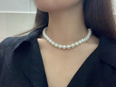 伊燦正圓施家仿珍珠項(xiàng)鏈女輕奢小眾高級(jí)感鎖骨鏈2025新款爆款氣質(zhì)頸鏈 正圓施家大珍珠項(xiàng)鏈10mm主圖款 曬單實(shí)拍圖