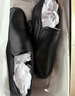 百麗（Belle）黑色正裝皮鞋男牛皮商務(wù)套腳婚鞋皮鞋B3GK7CM1 黑色 43 (265mm) 曬單實(shí)拍圖