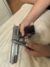 八代aqk1911成人玩具槍鋁合金bb全金屬黃河牌發(fā)射器打氣球玩具槍 全金屬9.0版aqk1911鎢鋼色 以主圖視頻為準(zhǔn) 曬單實(shí)拍圖