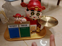 赟婭財神爺擺件收錢(qián)二維碼店鋪收銀前臺新店開(kāi)業(yè)大吉禮物生意興隆裝飾 【語(yǔ)音播報收款】福袋財神爺托盤(pán) 曬單實(shí)拍圖