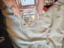 老廟黃金耳釘古韻金耳飾古法工藝小金豆送女友生日禮物 曬單實(shí)拍圖