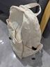 南木熊書(shū)包雙肩背包女初高中學(xué)生書(shū)包25新款登山包大容量短途輕便旅行包 輕便雙肩背包【米色】 曬單實(shí)拍圖
