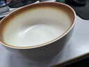 品喻（PINYU）日式泡面碗餐具面條碗家用大碗拉面碗湯碗防燙陶瓷湯面碗【白】 曬單實(shí)拍圖