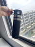 RICH YOUR HOME德國品質(zhì)茶水分離杯大容量耐高溫新款玻璃水杯便攜防摔男女通用 550ml玄英黑[手柄式喝水蓋] 曬單實拍圖
