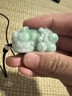 周大生翡翠吊墜男女玉石霸王財(cái)運(yùn)貔貅掛墜情侶項(xiàng)鏈生日送男友 曬單實(shí)拍圖