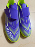阿迪達斯（adidas）男童兒童F50 CLUB TF碎釘硬人造草坪寬幅魔術貼運動足球鞋JI0034 曬單實拍圖