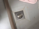 JCZS德國彈跳地漏防臭器封閉蓋地漏衛生間防返臭神器防蟲(chóng)下水道封口蓋 【升級款銀色2個(gè)裝】適合9-10cm 加厚304不銹鋼、全銅芯 曬單實(shí)拍圖
