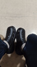名創(chuàng  )優(yōu)品（MINISO）洞洞鞋女男夏季外穿沙灘涼鞋防滑厚底踩屎感包頭涼拖鞋黑色36-37 曬單實(shí)拍圖