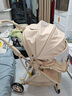 酷貝樂(lè)（coballe）嬰兒推車輕便遛娃神器新生兒嬰兒車0-3歲用折疊可坐可躺帶減震 香檳金【4代】 曬單實(shí)拍圖