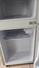 志高（CHIGO）小冰箱迷你小型家用冷藏冷凍兩用宿舍出租房用雙門(mén)辦公室電冰箱節能省電 【一級能效】58L銀色【三天約一度電】 曬單實(shí)拍圖