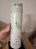 膳魔師智能保溫杯鴻蒙智選Pro彈蓋316L不銹鋼溫顯杯生日禮物 桂花 470ml 曬單實(shí)拍圖