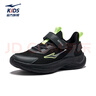 鴻星爾克（ERKE）童鞋男女童跑鞋兒童秋季新品密網(wǎng)緩震運(yùn)動(dòng)鞋正黑/黑土地37 曬單實(shí)拍圖