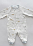 戴維貝拉（DAVE＆BELLA）百天寶寶衣服全棉小童連體衣秋裝新品嬰兒爬爬服嬰幼兒睡衣哈衣 動(dòng)物印花【現貨】 80cm （建議身高73-80cm） 曬單實(shí)拍圖