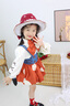 童裝禮服衣服女童萬(wàn)圣節兒童服裝連衣裙洛麗塔公主裙生日秋款裙子 X56102米色襯衫和領(lǐng)結+裙子+襪子 110 曬單實(shí)拍圖