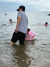 kocotreekk樹兒童溯溪鞋防滑防割寶寶海邊游泳鞋玩水沙灘鞋 柔霧紫 曬單實拍圖