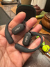 韶音（SHOKZ）OpenFit 2 T920新一代舒適圈開放式耳機(jī)掛耳式藍(lán)牙耳機(jī)運(yùn)動跑步騎行無線非骨傳導(dǎo) 闌夜黑 曬單實(shí)拍圖