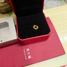 周大福 簡約 足金黃金耳環(huán)(工費120)約1.25g EOF153七夕禮物 曬單實拍圖