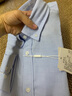 U.S. POLO ASSN.襯衫男春秋長(cháng)袖白色休閑工裝外套高端免燙抗皺寬松藍色男士襯衣 曬單實(shí)拍圖