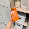貝克拉適用蘋果17promax手機(jī)殼新款磨砂玻璃iPhone17pro磁吸鏡頭全包保護(hù)套17硅膠邊防摔高級(jí)感男簡(jiǎn)約女 【活力橙】Magsafe磁吸_強(qiáng)抗指紋 iPhone 17 Pro Max 曬單實(shí)拍圖