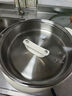 九陽電餅鐺家用電火鍋304不銹鋼0涂層多功能鍋烙餅鍋三明治機 煎烤烙涮煮一體電炒鍋烤肉鍋炒菜鍋 30cm大烤盤丨60mm加深丨JK30-GK339 曬單實拍圖