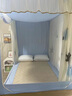 LIFE HOME強遮光防摔蚊帳家用2025新款床簾臥室嬰兒童防掉床免安裝坐床蚊帳 南瓜小熊【A類(lèi)加密帳紗+風(fēng)扇桿+遮光防蚊防 200cm*180cm*170cm 適用1.8m床-加粗加 曬單實(shí)拍圖