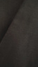 無(wú)印良品（MUJI）女式 漢麻混斜紋長(zhǎng)款馬甲馬夾女款無(wú)袖上衣夏季 BC2LFC5S 黑色 L （165/88A） 曬單實(shí)拍圖