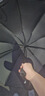 天堂 雙人晴雨傘三折 晴雨傘三折10骨超大加固黑膠防曬傘 曜石黑 曬單實(shí)拍圖