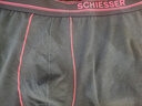 舒雅（SCHIESSER）男士舒美棉親膚透氣中腰平角內(nèi)褲【混色2條裝】E5/26200T 深紫紅+深藍(lán) 2條 2XL 曬單實(shí)拍圖