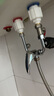 萬(wàn)和電熱水器混水閥開(kāi)關(guān)黃銅冷熱U型明裝淋浴水龍頭熱水器配件 曬單實(shí)拍圖