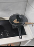 愛(ài)仕達（ASD）炒鍋麥飯石色不粘平底炒菜鍋立蓋32cm燃氣電磁爐通用CL32S11WG 曬單實(shí)拍圖