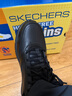斯凱奇（Skechers）男鞋商務(wù)鞋Slip ins閃穿鞋2025秋冬季新品通勤上班鞋黑色皮鞋 曬單實(shí)拍圖