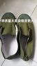 格素凡解放鞋3537同款農(nóng)田耐磨防滑低幫勞動(dòng)工地工作戶(hù)外勞保鞋老式球鞋 深空綠 42 曬單實(shí)拍圖