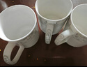 陶相惠 茶杯陶瓷杯辦公杯會議杯帶蓋10只套裝開會杯子商務(wù)會議水杯350ml 曬單實拍圖