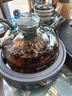 高茗鼠尾玻璃煮茶壺2024新款電陶爐煮茶器財鼠高檔加厚茶水分離泡茶壺 財鼠壺【單壺】 550ml 曬單實拍圖