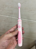絲凱微（Jskywill） Jskywill絲凱微兒童電動(dòng)牙刷充電式聲波全自動(dòng)3-6-12歲寶寶 少女粉（牙刷頭*4+收納包) 曬單實(shí)拍圖