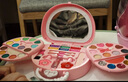 奧智嘉兒童化妝品玩具女孩生日禮物公主過(guò)家家彩妝化妝盒口紅美妝包禮物 曬單實(shí)拍圖