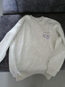 班尼路衛(wèi)衣女秋冬新款潮流運(yùn)動(dòng)風(fēng)上衣服寬松小個(gè)子長袖套頭圓領(lǐng)外套女裝 淺花灰#紫色貓咪K 【棉柔親膚】 M 曬單實(shí)拍圖