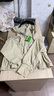 蕉下（beneunder）透氣夾克防曬衣女AS10424清爽防曬服冰感外套女防曬夾克沙杏咖M 曬單實(shí)拍圖