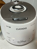 福庫（CUCKOO）小白貝電飯煲 家用韓國原裝進(jìn)口電飯鍋IH電磁加熱多功能預約定時(shí)智能語(yǔ)音高壓力自動(dòng)洗滌不粘鍋 CHP1050FW 5L 曬單實(shí)拍圖