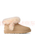 UGG冬季新款女士經(jīng)典短靴雪地靴懶人毛毛鞋 1173832SNDCS|沙堡棕色37 曬單實(shí)拍圖