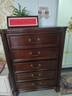 華胥美邦美式實(shí)木六斗柜客廳過(guò)道儲物柜歐式復古臥室抽屜柜收納五斗櫥簡(jiǎn)約 五斗柜：80*46*108cm 曬單實(shí)拍圖