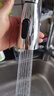 一靚 廚房洗菜盆抽拉式水龍頭替換頭可伸縮花灑防濺水嘴噴頭配件大全 電鍍【起泡出水+花灑出水】 曬單實(shí)拍圖